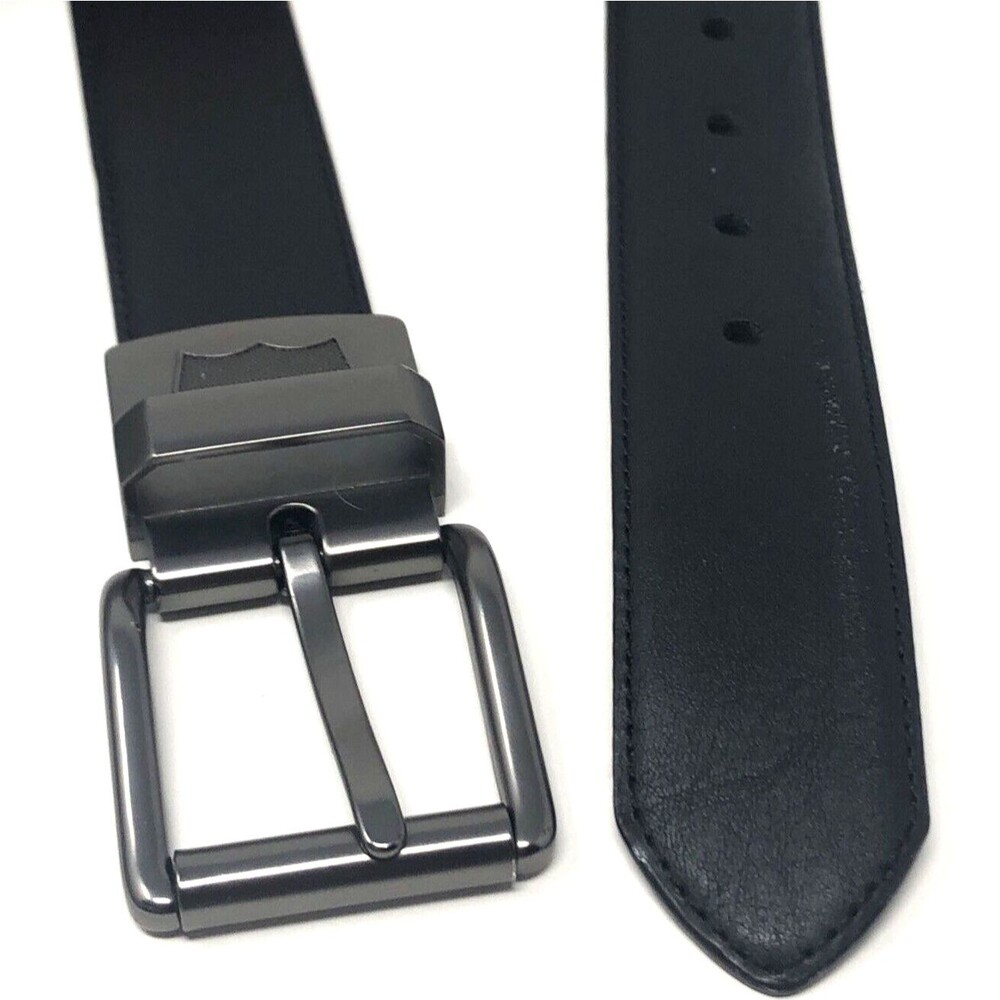 Levis Reversible Leather Belt Mens Size 38”  Brown Black Versatile Classic - Picture 4 of 11